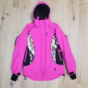 WomLegendary Whitetails Polar Trail Pro Series Winter Coat Pink Womens Small Cam